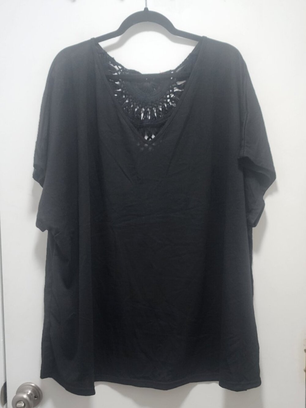 NWOT Bloomchic US26 Crochet Back Top